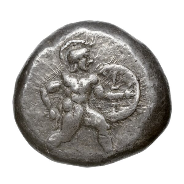 Achaean League Aegium Warren 2007 28-58, obverse, bnf-iris