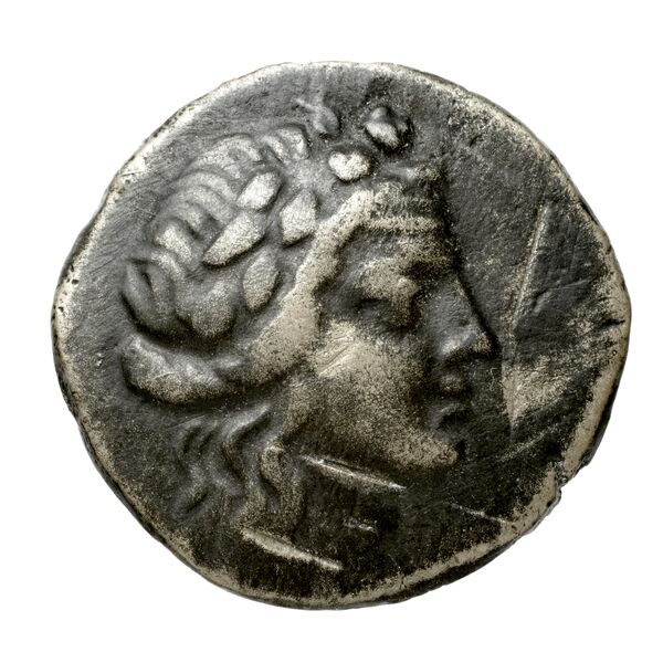obverse Alexander I of Macedon Aegae, Macedon Raymond 1953 Group III light tetrobols