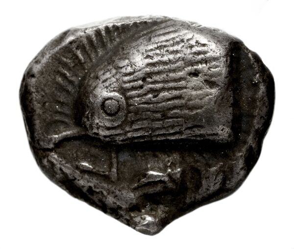 Thebes Babelon 1914 256-257, аверс, bnf-iris