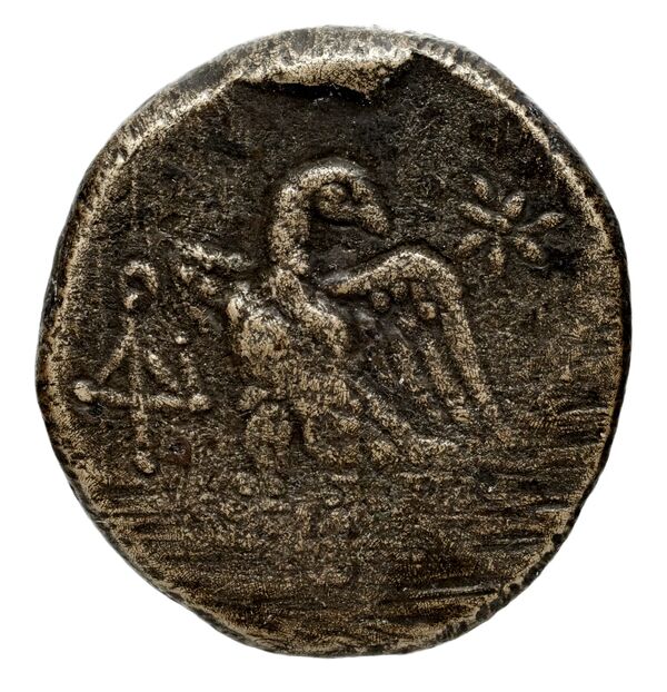 reverse Graxa Historia Numorum Italy 780