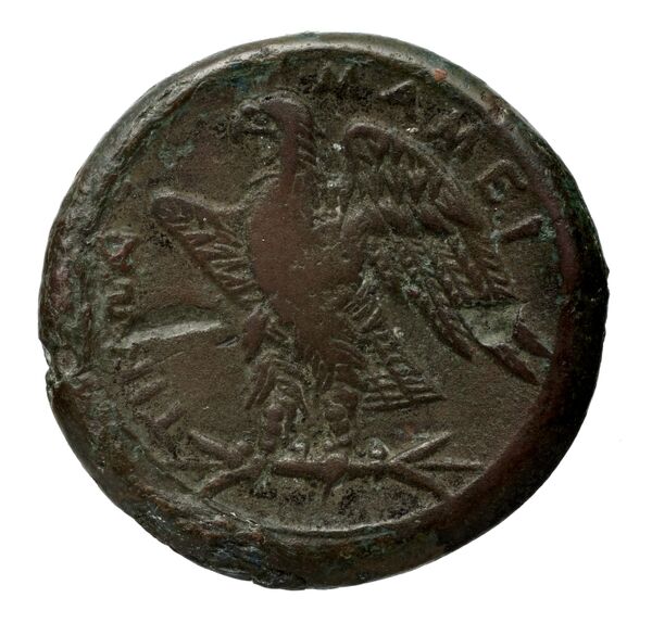 Taras Historia Numorum Italy 841, реверс, bnf-iris