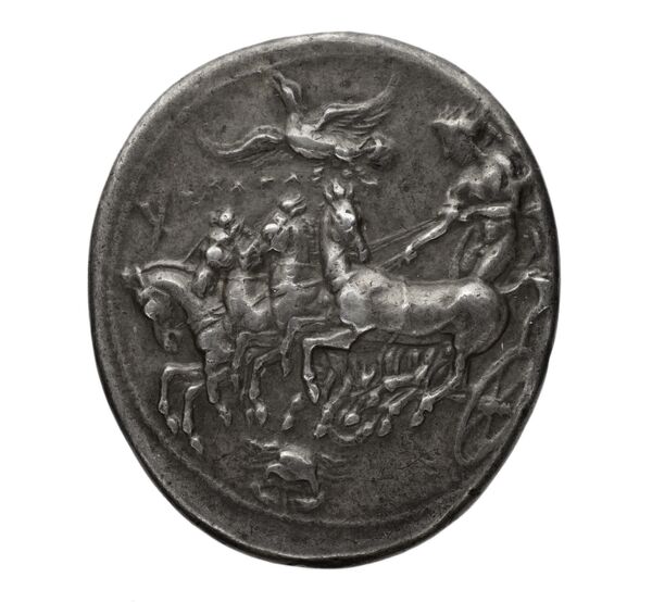 аверс Ariarathes VI Uncertain Cappadocian Royal mint A Mørkholm 1978 A.1-9