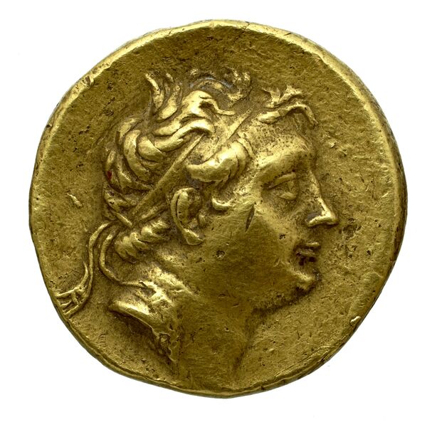 Archelaus I of Macedon Aegae, Macedon Westermark 1993 Group 2, аверс, bnf-iris