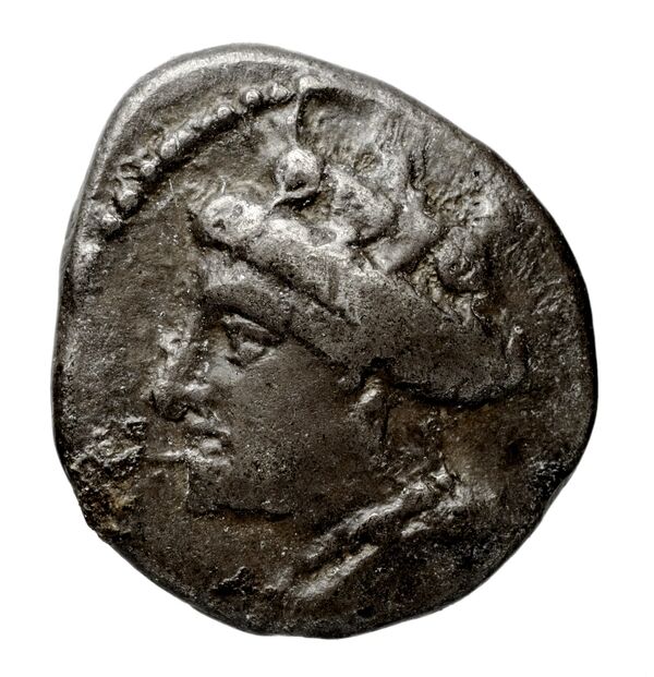 Taras Historia Numorum Italy 976, аверс, bnf-iris