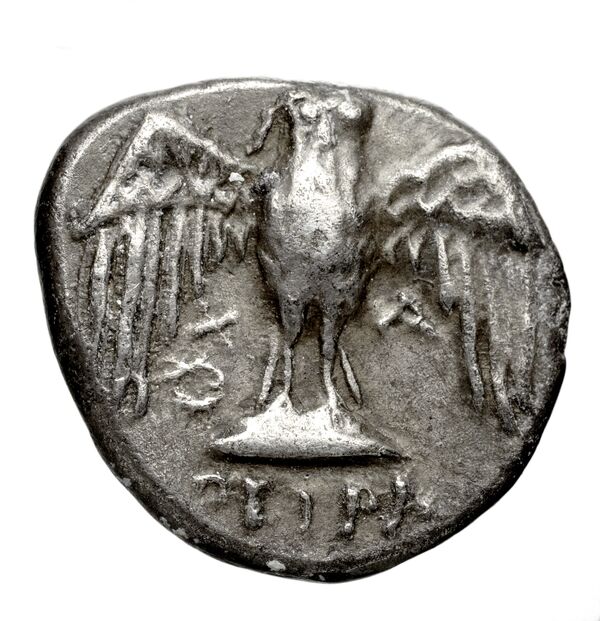 Taras Historia Numorum Italy 976, реверс, bnf-iris
