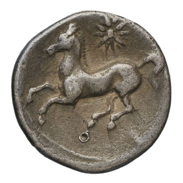 Timoleon Syracuse SNG ANS 516-518, реверс, bnf-iris