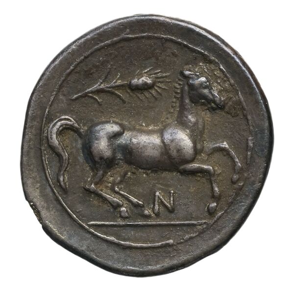 Timoleon Syracuse SNG ANS 516-518, реверс, bnf-iris