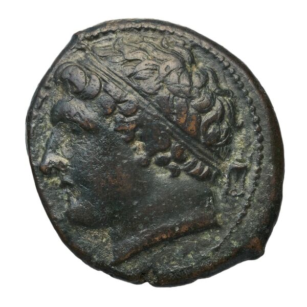 Agathocles of Syracuse Syracuse Puglisi 2009 319, аверс, bnf-iris