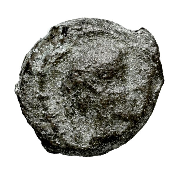 Tiraeus I of Characene Charax Spasinou Le Rider 1959 6-8, аверс, bnf-iris