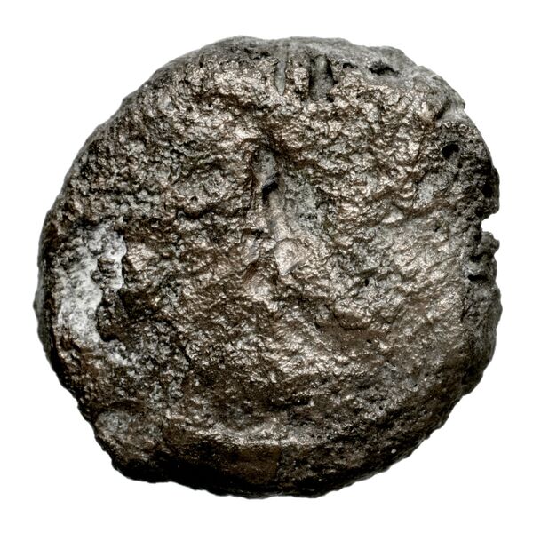 Tiraeus I of Characene Charax Spasinou Le Rider 1959 9-11, аверс, bnf-iris