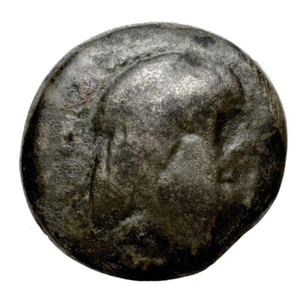 Tiraeus II of Characene Charax Spasinou Le Rider 1959 14-16, аверс, bnf-iris