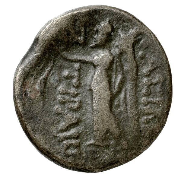 Tiraeus II of Characene Charax Spasinou Le Rider 1959 14-16, реверс, bnf-iris