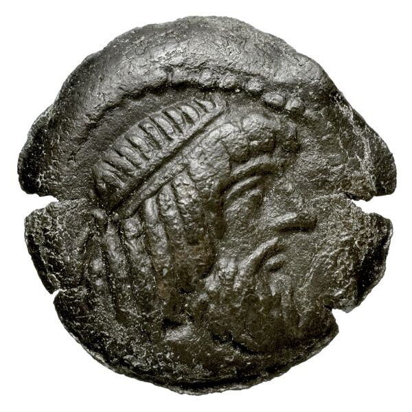 Attambelus I of Characene Charax Spasinou Le Rider 1959 17-18, аверс, bnf-iris