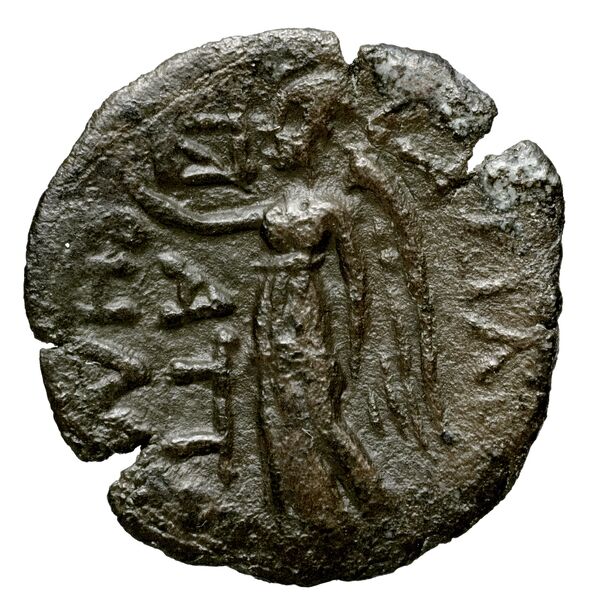Attambelus I of Characene Charax Spasinou Le Rider 1959 17-18, реверс, bnf-iris