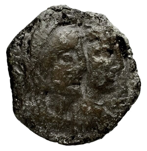 Aretas IV of Nabataea Petra Barkay 2019 186, 188, аверс, bnf-iris