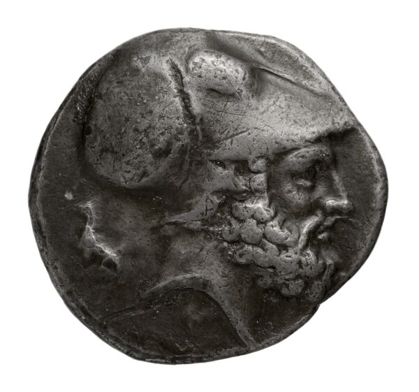 Metapontum Historia Numorum Italy 1575-7, аверс, bnf-iris
