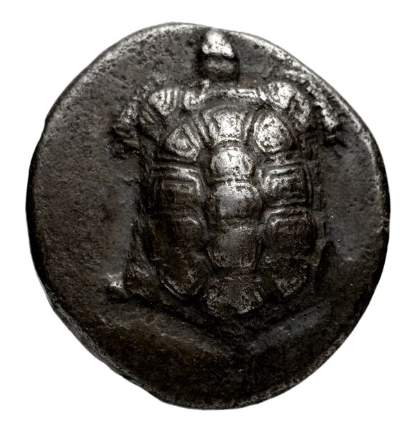Aegina BMC Aegina pl. XXV, 3-7, аверс, bnf-iris