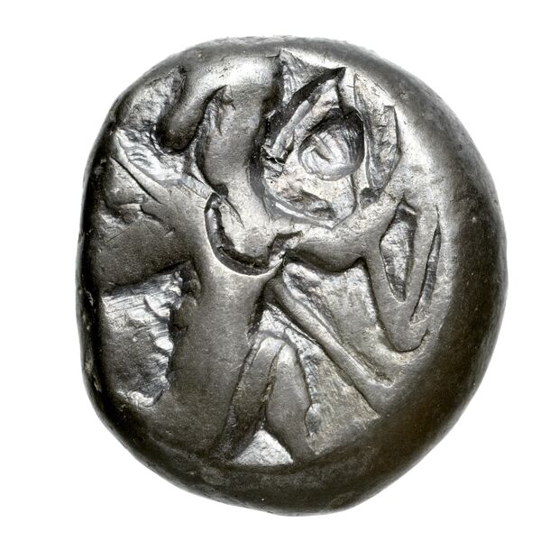 Sardis Carradice 1987 Type IIIb late siglos, аверс, bnf-iris