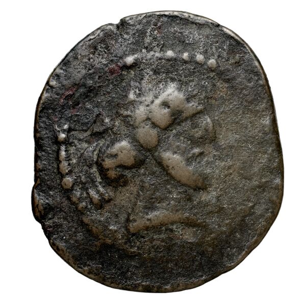 Orabazes II of Characene Charax Spasinou BMC Characene pl. 47, 1-2, аверс, bnf-iris