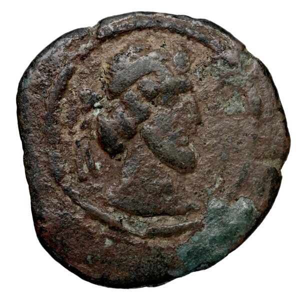 Orabazes II of Characene Charax Spasinou BMC Characene pl. 47, 1-2, аверс, bnf-iris