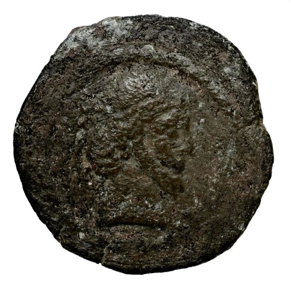 Orabazes II of Characene Charax Spasinou BMC Characene pl. 47, 1-2, аверс, bnf-iris