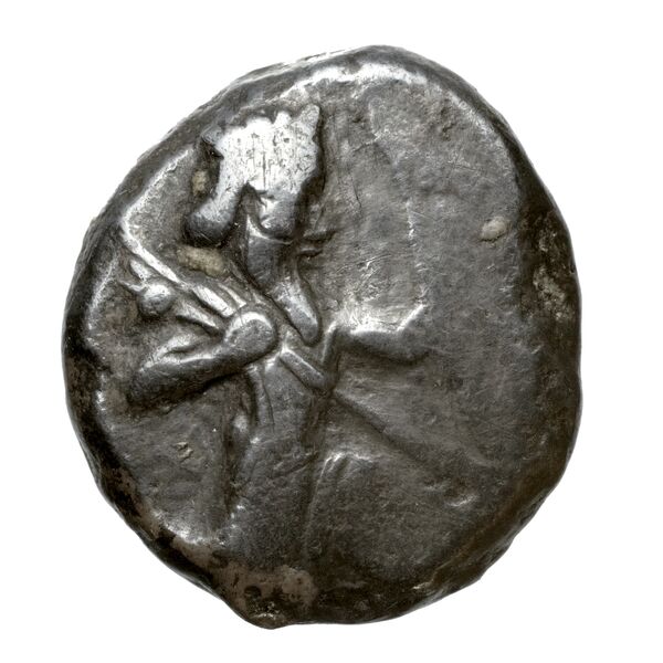 Sardis Carradice 1987 Type IIIb late siglos, аверс, bnf-iris