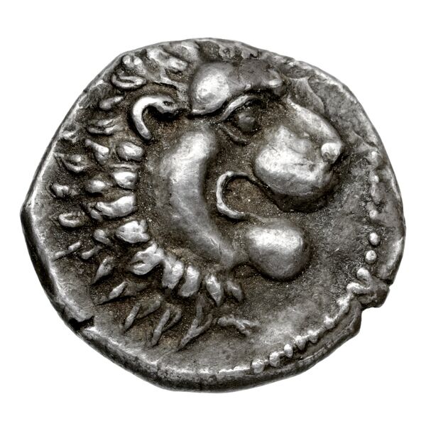 Rhoikos of Amathus Amathus BMC Amathus 18-23, аверс, bnf-iris