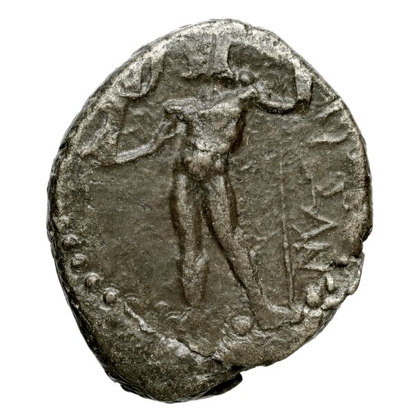 Achaean League Aegeira Warren 2007 1-27, аверс, bnf-iris