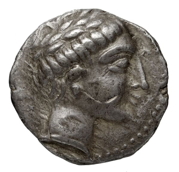 Damastium May 1939 Group VII tetradrachms, аверс, bnf-iris