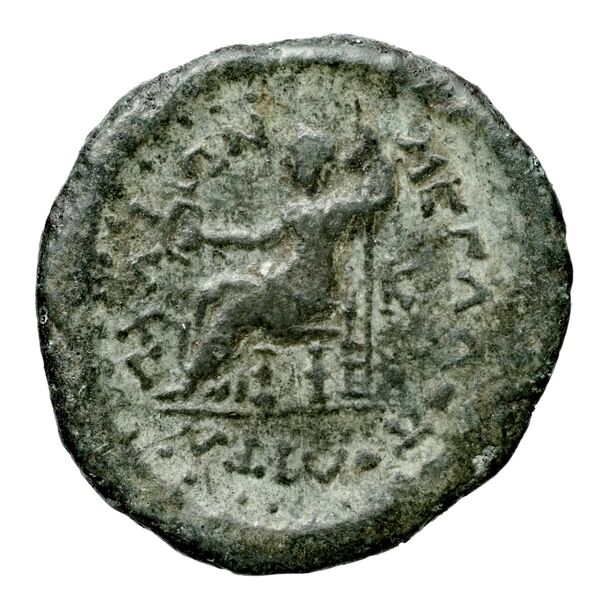 Achaean League Megalopolis Warren 2007 417-42, реверс, bnf-iris