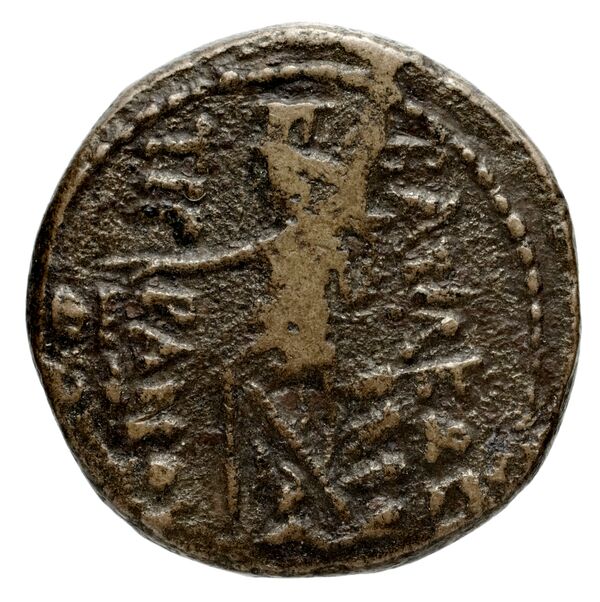 Tigranes the Younger of Sophene Damascus Kovacs 2016 137 and 140, реверс, bnf-iris