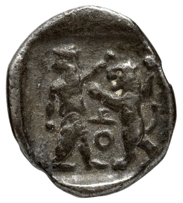 Tennes, King of Sidon Sidon Elayi 2004 IV.3.2, реверс, bnf-iris
