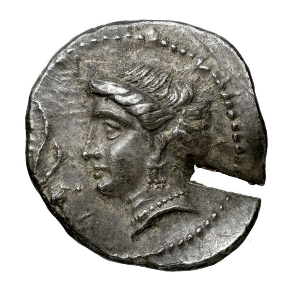 Abd Sasan of Sinope Sinope Waddington 1925 33, obverse, bnf-iris