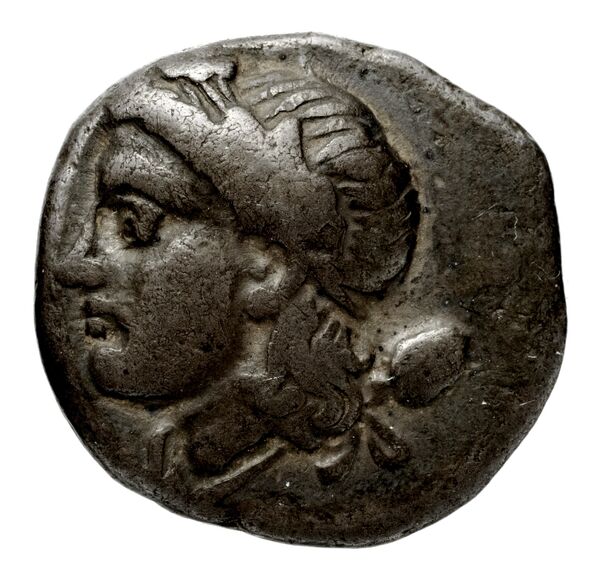 Dionysius of Heracleia Heracleia Pontica Waddington 1908 38-40, obverse, bnf-iris