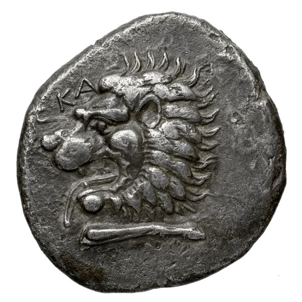 Hecatomnus of Caria Mylasa Konuk 1998 A1, аверс, bnf-iris