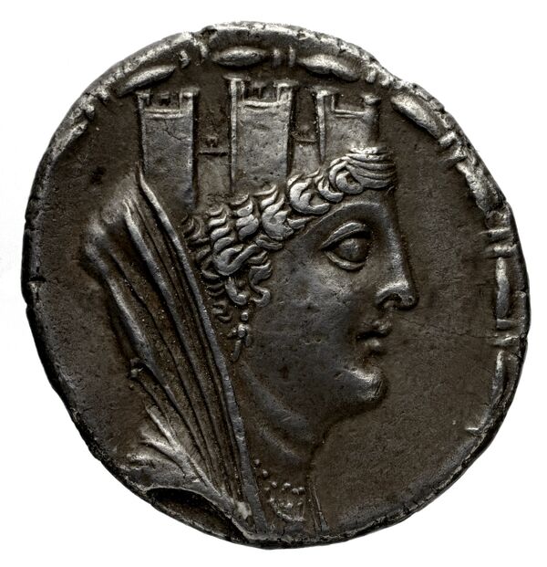 Laodicea ad Mare Morkholm 1983 Tetradrachm, аверс, bnf-iris