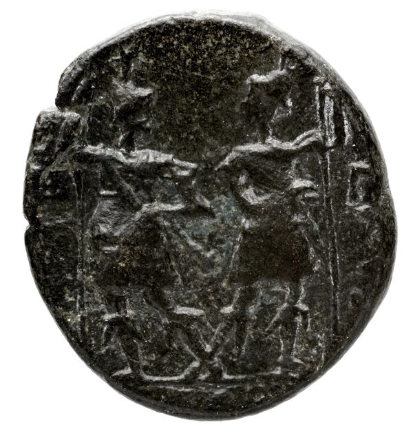 Ptolemy of Chalcis Chalcis sub Libano Herman 2006 1, реверс, bnf-iris