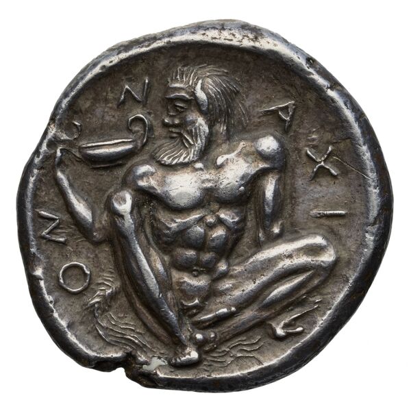 Naxos, Sicily Cahn 1944 54-59, реверс, bnf-iris