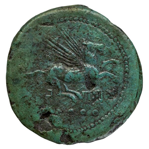 reverse Capua Historia Numorum Italy 482
