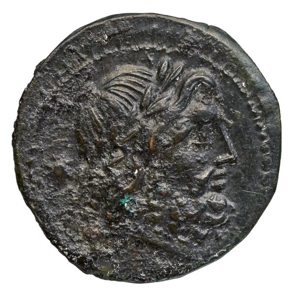 obverse Capua Historia Numorum Italy 493