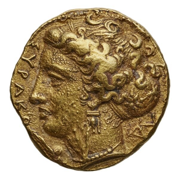 Dionysius I of Syracuse Syracuse SNG ANS 319-339, аверс, bnf-iris