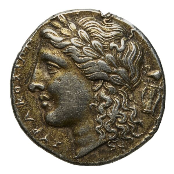 аверс Agathocles of Syracuse Syracuse De Lisle 2021 E4