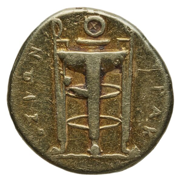 Agathocles of Syracuse Syracuse De Lisle 2021 E1, реверс, bnf-iris