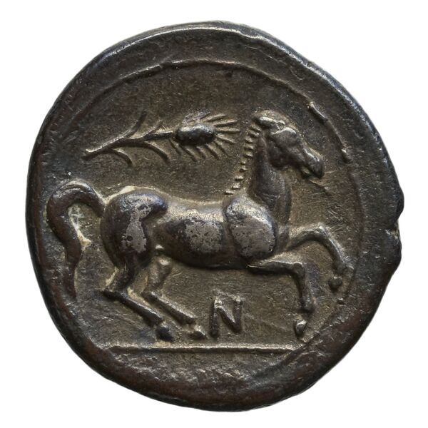 Timoleon Syracuse SNG ANS 516-518, реверс, bnf-iris