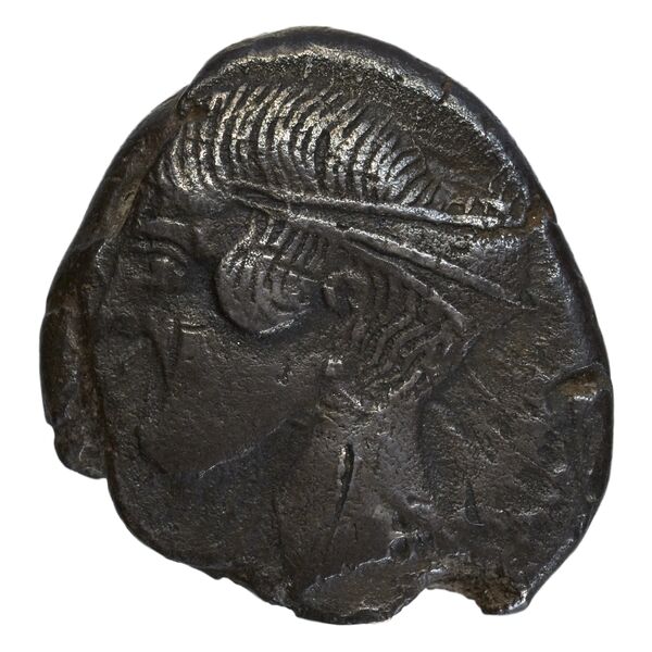 аверс Cumae Historia Numorum Italy 528