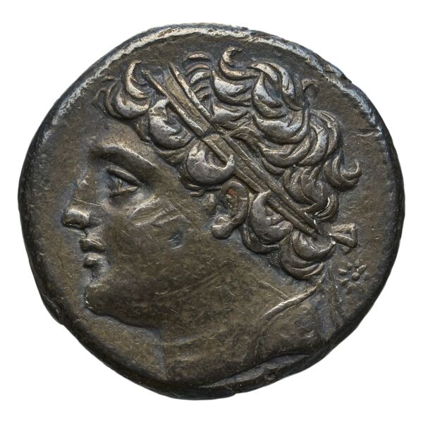 Gelon II of Syracuse Syracuse Caltabiano 1997 239-270, аверс, bnf-iris