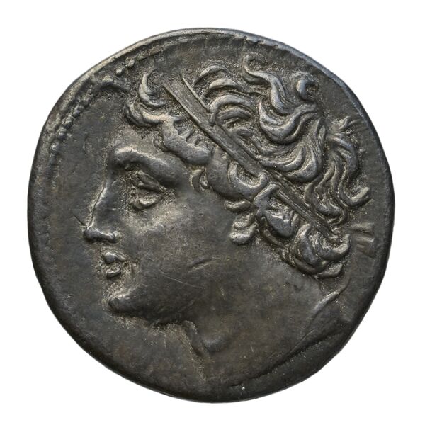 Gelon II of Syracuse Syracuse Caltabiano 1997 285-298, аверс, bnf-iris