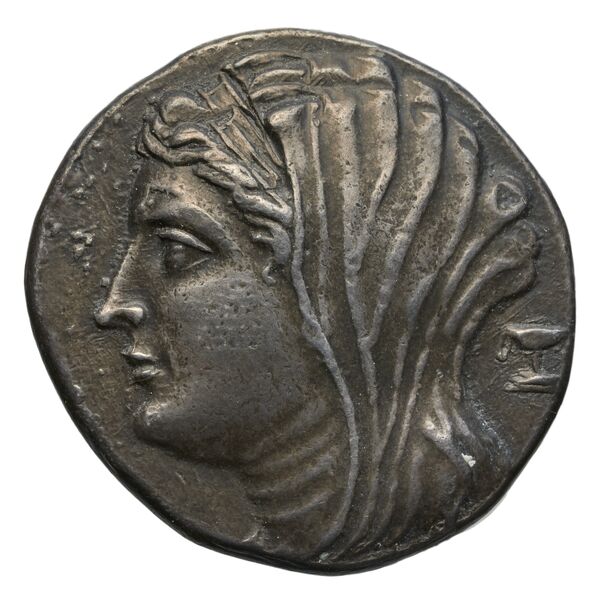 Hieron II Syracuse Caltabiano 1997 15-90, аверс, bnf-iris