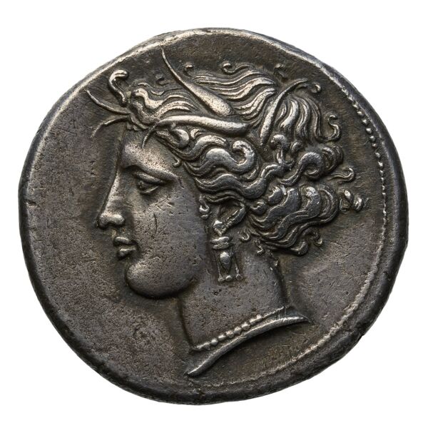 obverse Carthaginian Empire Carthage Jenkins 1977 Carthage series 2