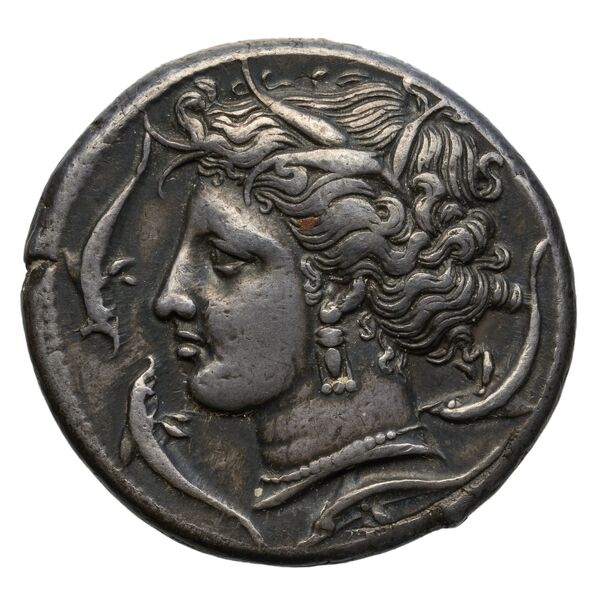 Carthaginian Empire Carthage Jenkins 1977 Carthage series 2, аверс, bnf-iris